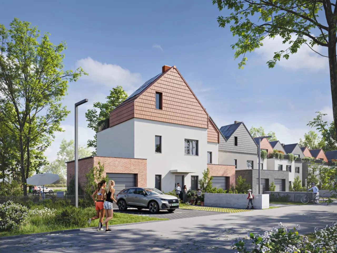 Wrocław Stabłowice, ul. Łomnicka Dom szeregowy - 106 m² - 5 pokoi — 5/5