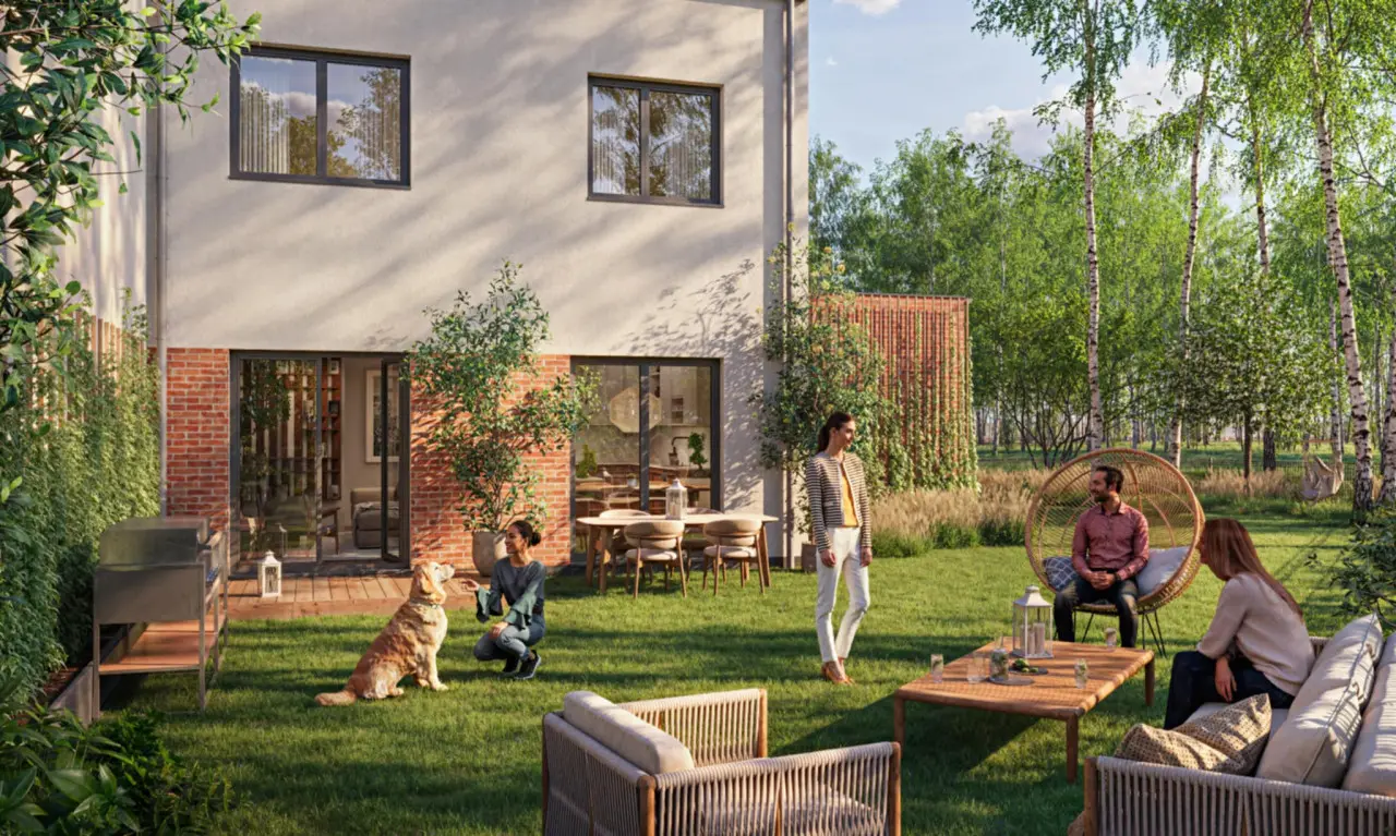 Wrocław Stabłowice, ul. Łomnicka Dom szeregowy - 106 m² - 5 pokoi — 3/5