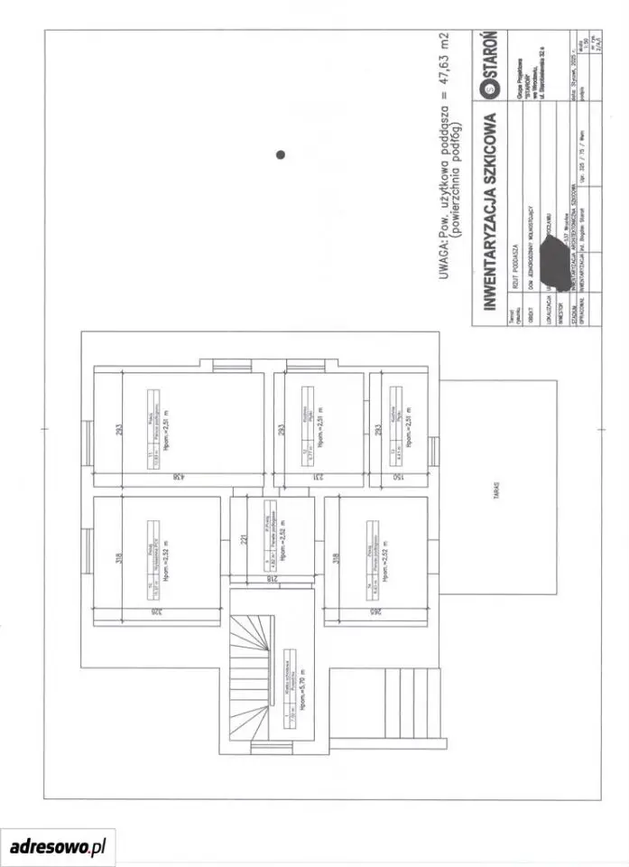Wrocław Krzyki Dom wolnostojący do remontu - 137 m² - 6 pokoi — 8/10
