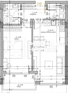 2-room apartment in Malinova Dolina, Sofia — 10/10
