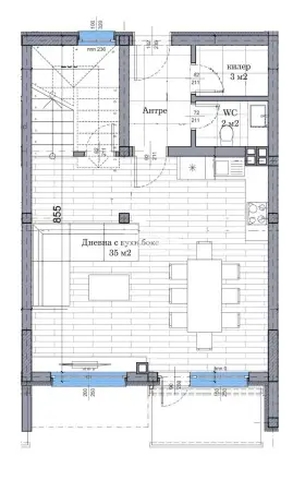 New-build house in Belomorski, Plovdiv (120 m²) — 3/8