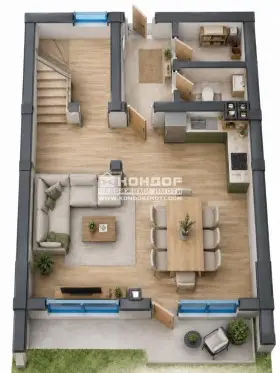 New-build house in Belomorski, Plovdiv (120 m²) — 5/8