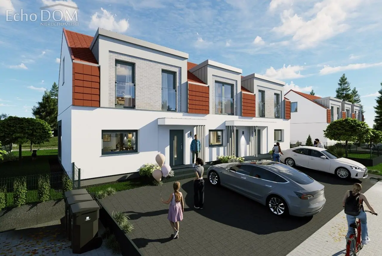 Kraków Swoszowice, ul. Mirosława Krzyżańskiego Bliźniak do wykończenia - 87 m² - 4 pokoje — 6/10