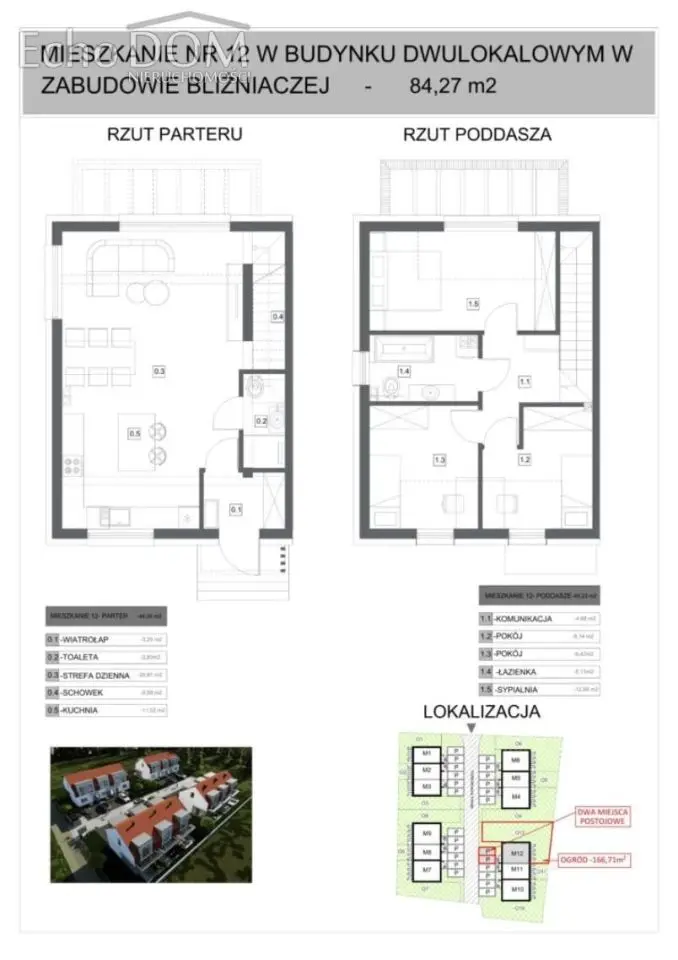 Kraków Swoszowice, ul. Mirosława Krzyżańskiego Bliźniak do wykończenia - 87 m² - 4 pokoje — 7/10