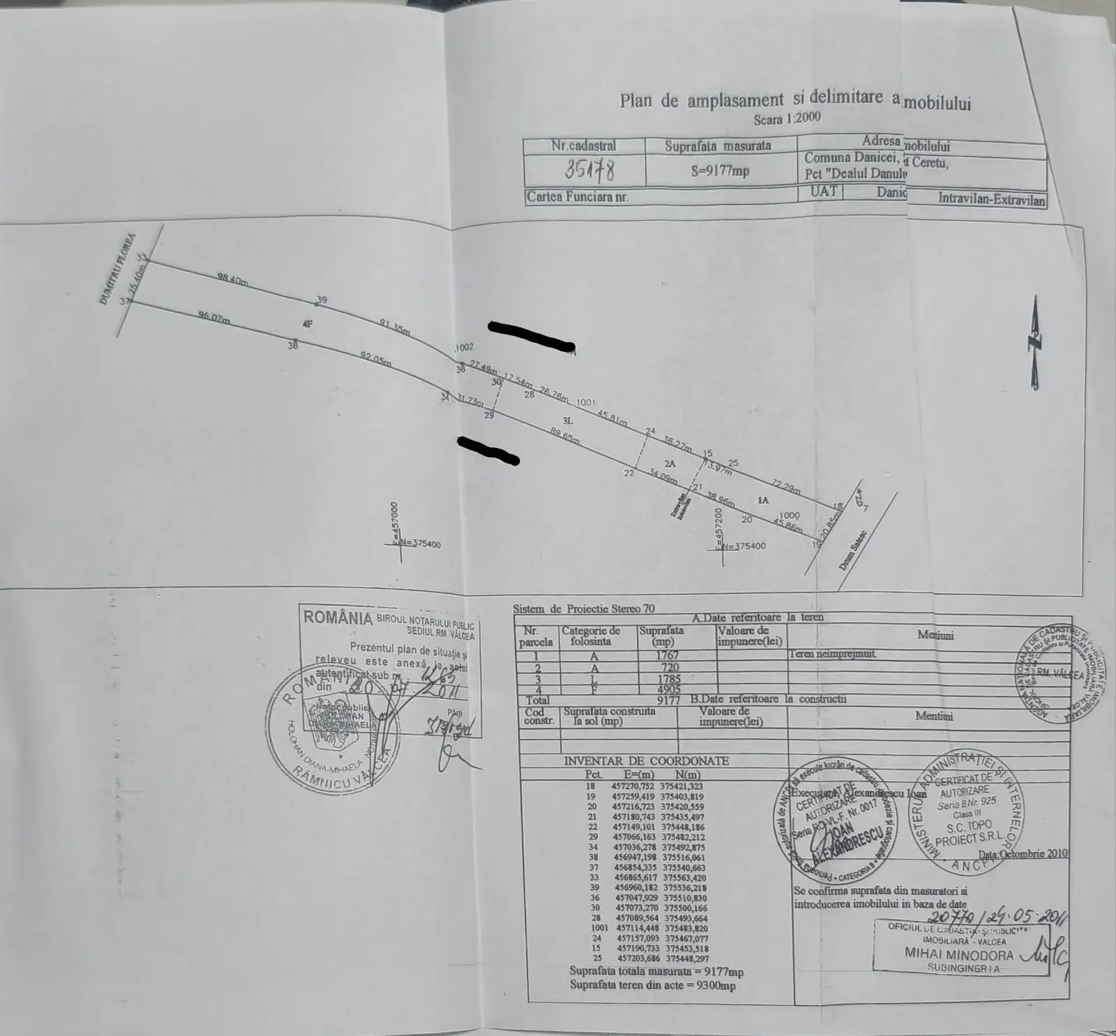 9,177 m² land with orchard for sale in Ceretu, Vâlcea — 4/4