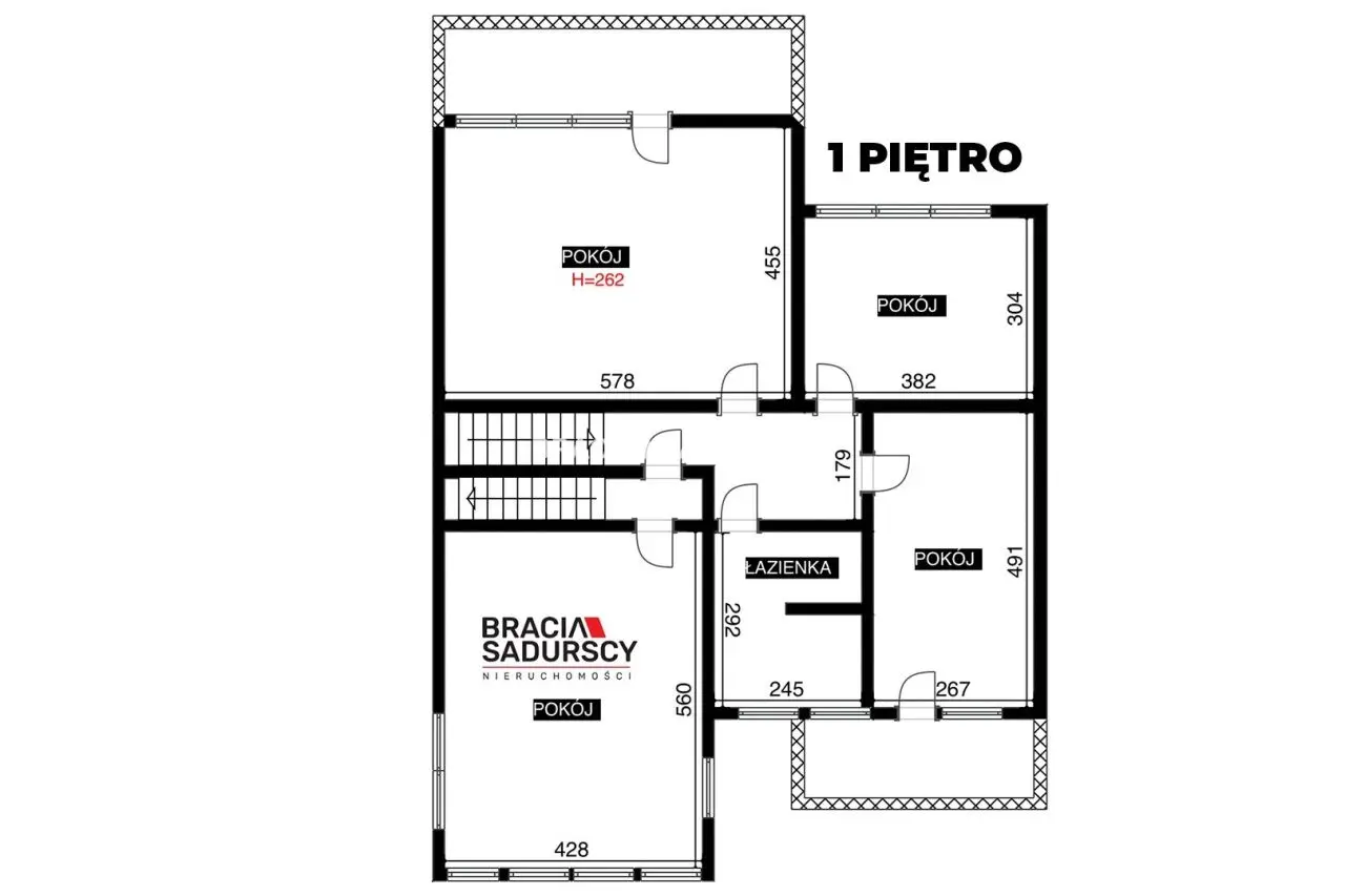 Kraków Kliny, ul. Chojnicka Dom szeregowy do remontu - 340 m² - 7 pokoi — 5/10