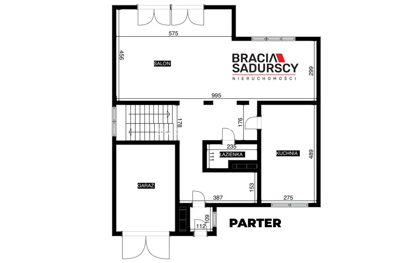 Kraków Kliny, ul. Chojnicka Dom szeregowy do remontu - 340 m² - 7 pokoi — 4/10