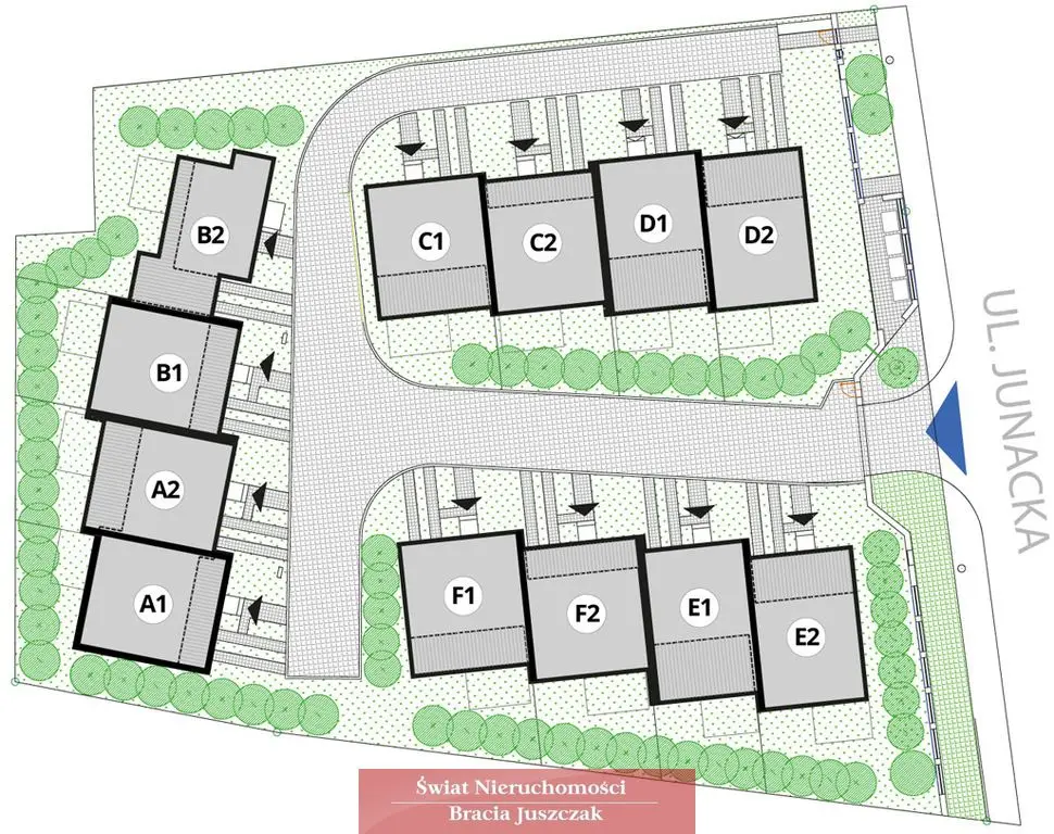 Wrocław Leśnica Bliźniak do wykończenia - 130 m² - 5 pokoi — 7/8